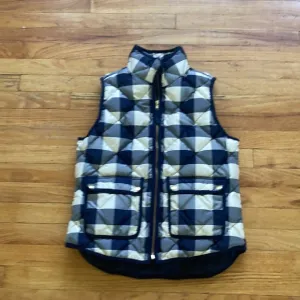 J. Crew Picnic Plaid Vest