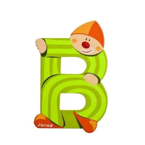 Janod Clown Letters B