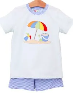 Jellybean Boys Beach Umbrella Short Set