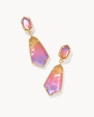 Kendra Scott Hallie Convertable Drop Earring Gold Sunrise