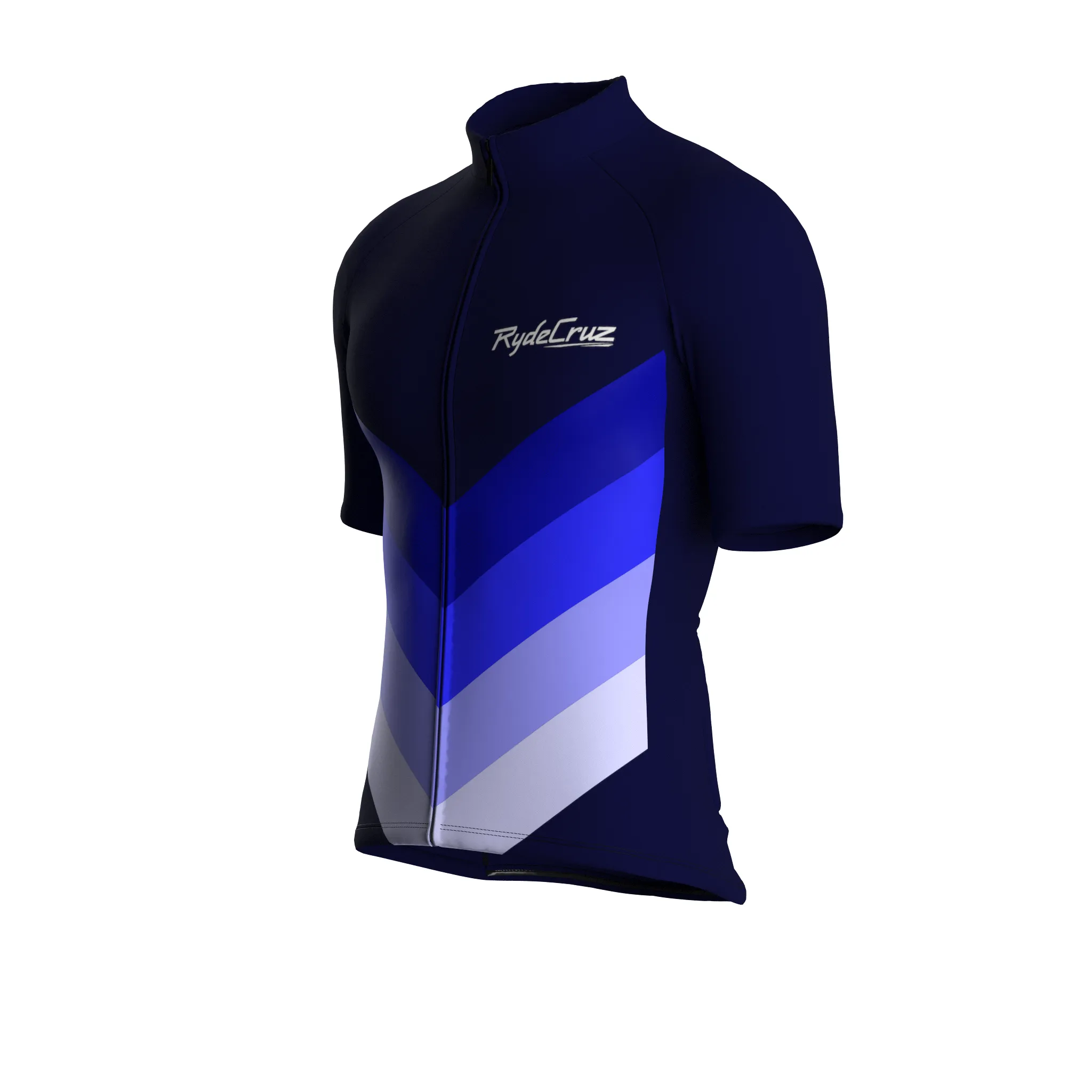 Kinetic Flow | Dark Blue Male Short Sleeves Jersey