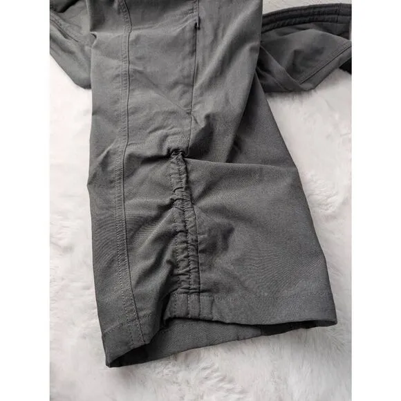Kuhl Capri Pants Womens 14 Gray Trekr Kapri Outdoor Camp Hike Travel Crop pants