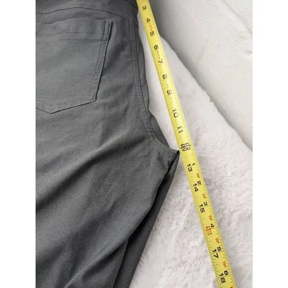 Kuhl Capri Pants Womens 14 Gray Trekr Kapri Outdoor Camp Hike Travel Crop pants