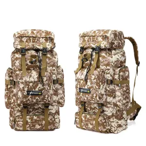Large Capacity Waterproof Military Tactical Backpack