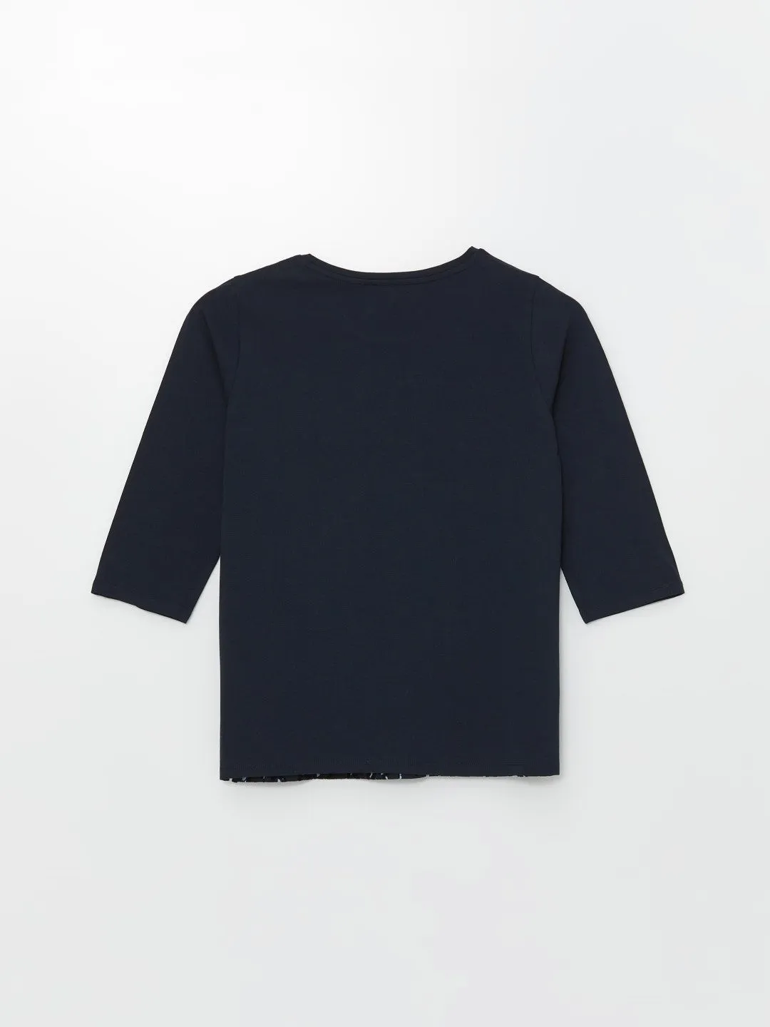 LCW Grace

Navy Blue Crew Neck Patterned Women's T-Shirt