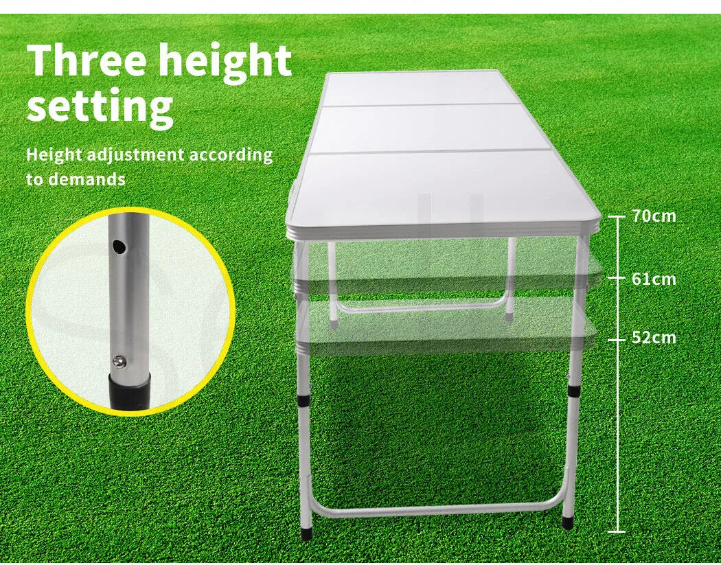 Levede Camping Table Foldable 180cm