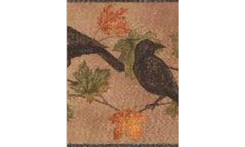 Light Brown Bird WL5686 Wallpaper Border