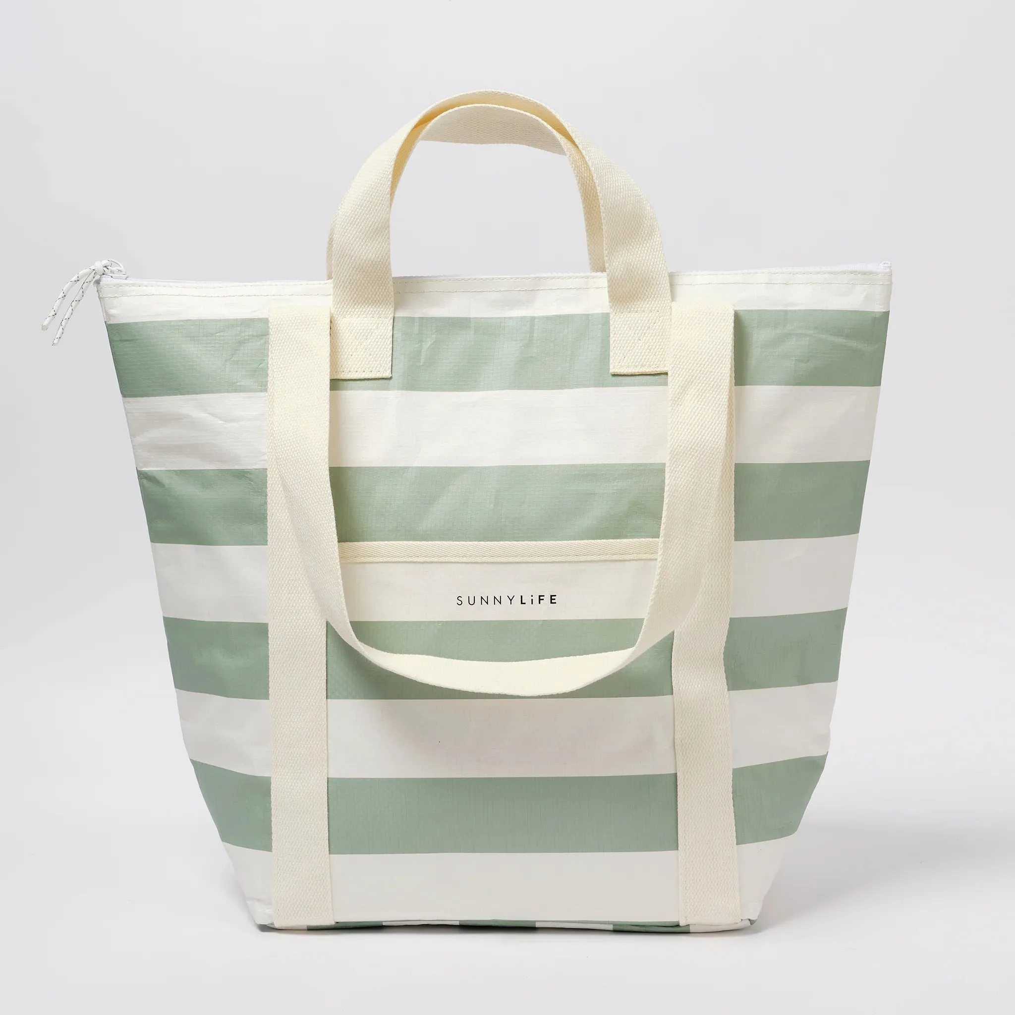 Light Cooler Tote - La Palma Sage