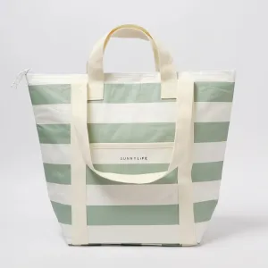 Light Cooler Tote - La Palma Sage