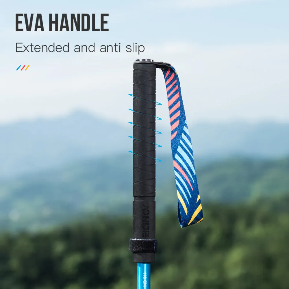 Lightweight Collapsible Quick Lock Trekking Pole