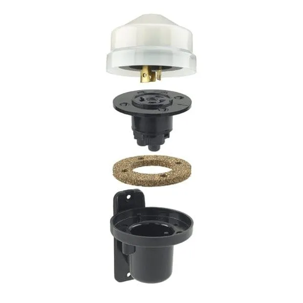Lucy Zodion Photocell Dusk to Dawn Automatic Light Control Sensor Switch for Outdoor Lighting