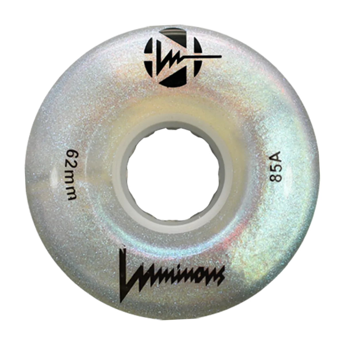 Luminous LED Quad Wheels Glitter 62mm 85a 4pk