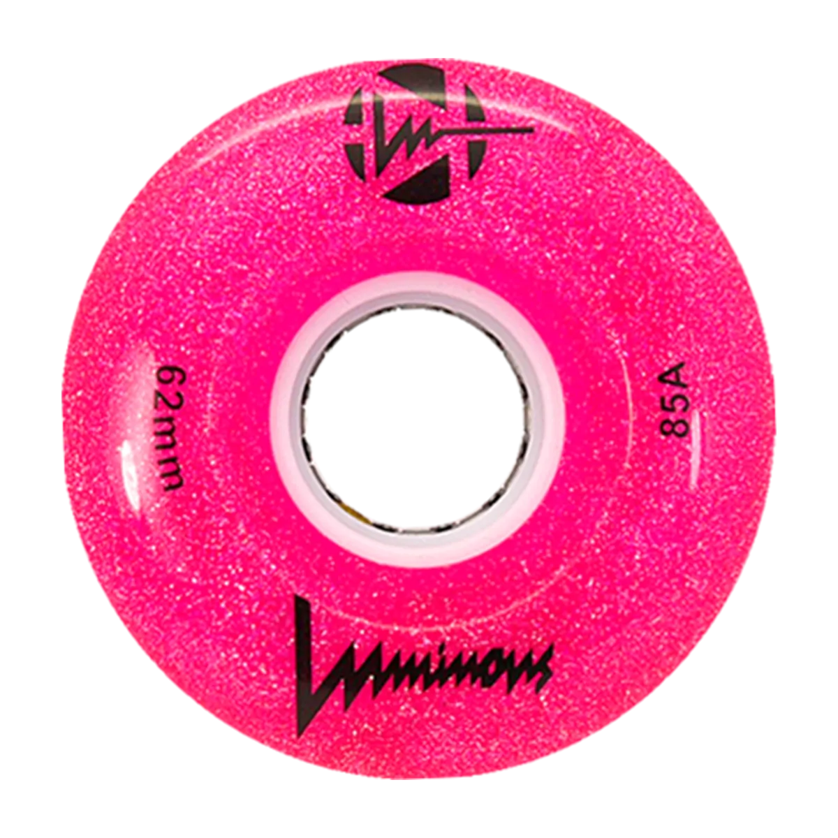 Luminous LED Quad Wheels Glitter 62mm 85a 4pk