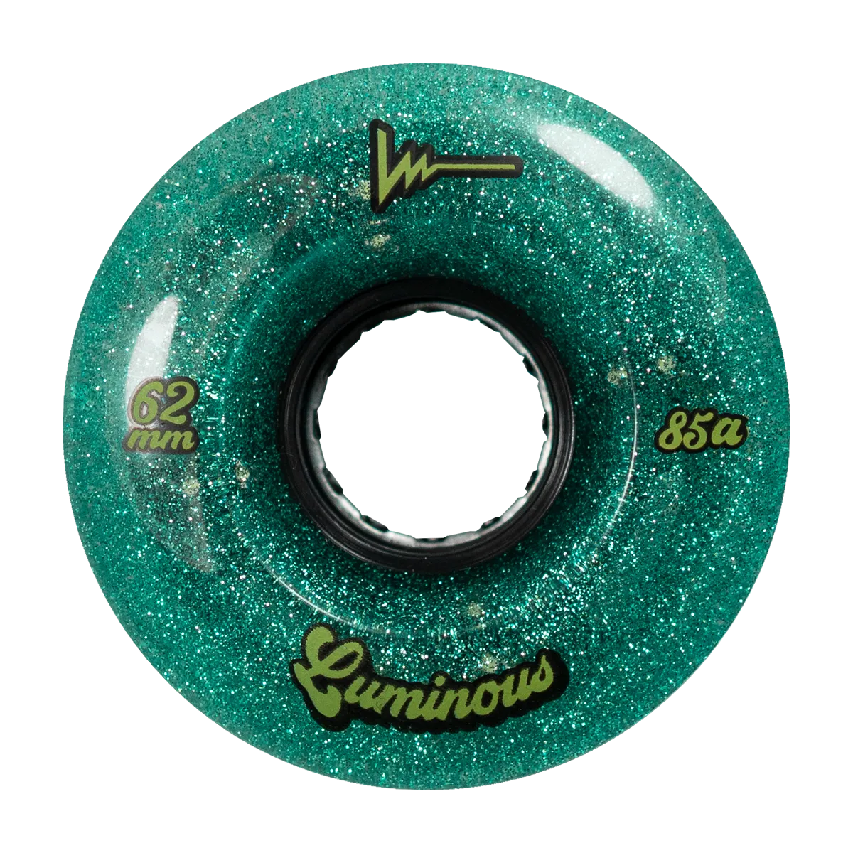Luminous LED Quad Wheels Glitter 62mm 85a 4pk