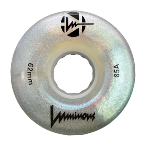 Luminous LED Quad Wheels Glitter 62mm 85a 4pk
