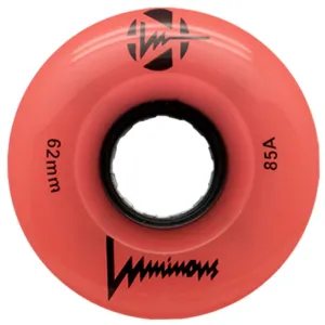 Luminous LED Quad Wheels Glow 62mm 85a 4pk