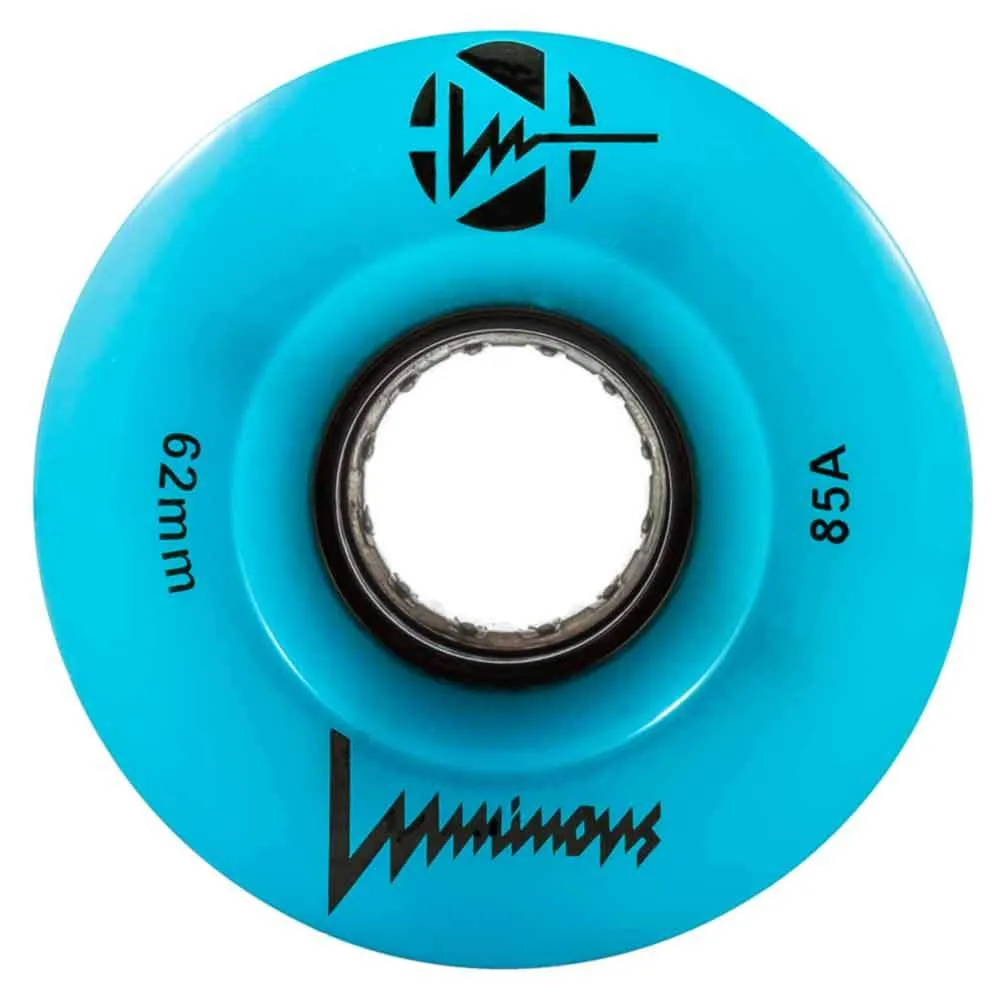 Luminous LED Quad Wheels Glow 62mm 85a 4pk