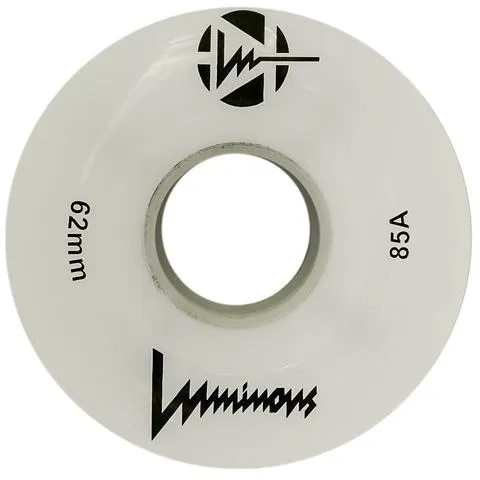 Luminous LED Quad Wheels Glow 62mm 85a 4pk
