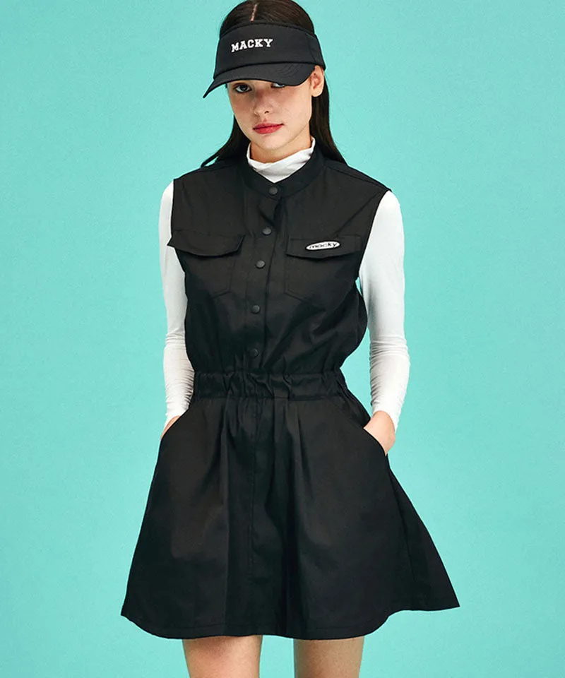MACKY Golf: Marine Wearable Dress - Black