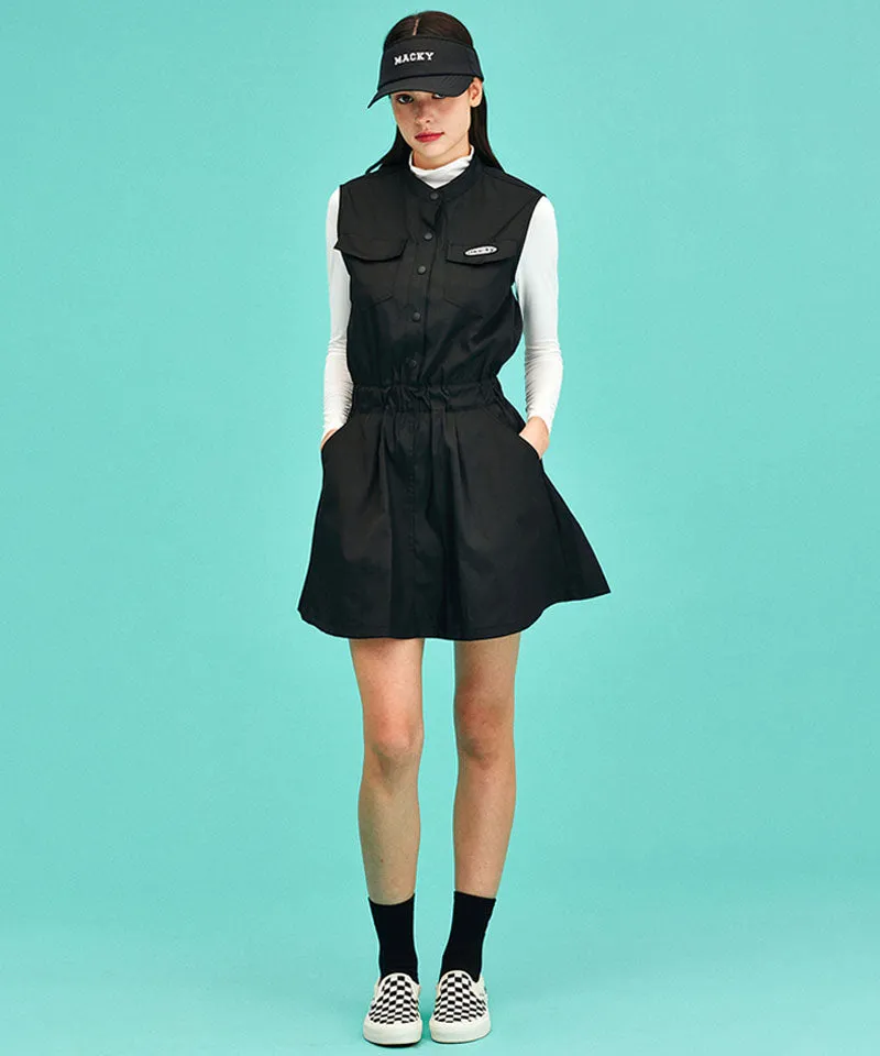 MACKY Golf: Marine Wearable Dress - Black