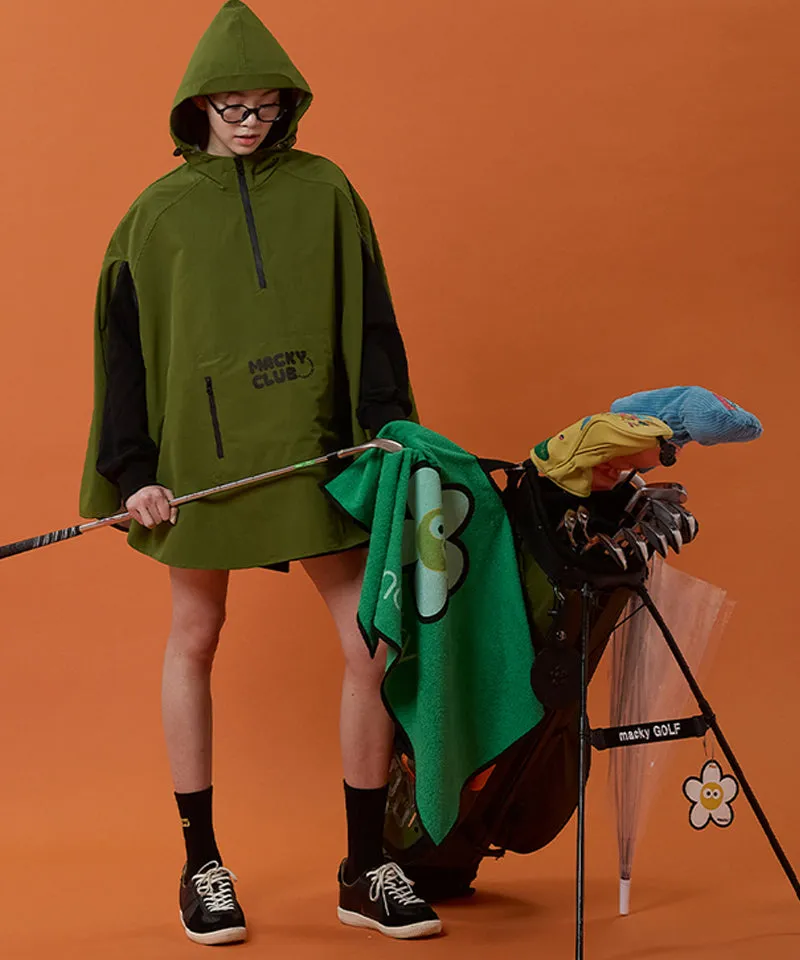 MACKY Golf: Signature Caddy Bag Towel - Green