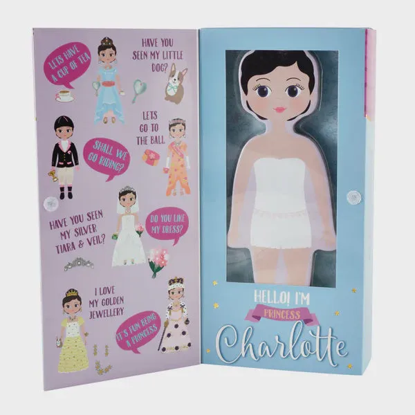 Magnetic Doll Dress Up- Princess Charlotte