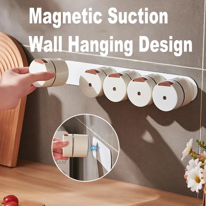 Magnetic Spice Tins Set Storage
