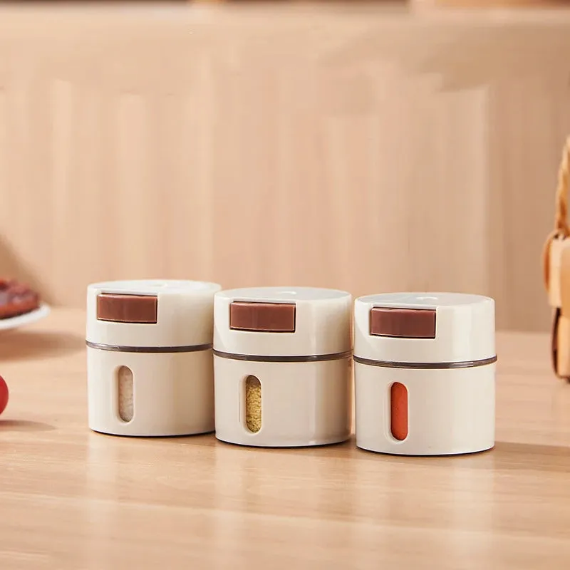 Magnetic Spice Tins Set Storage