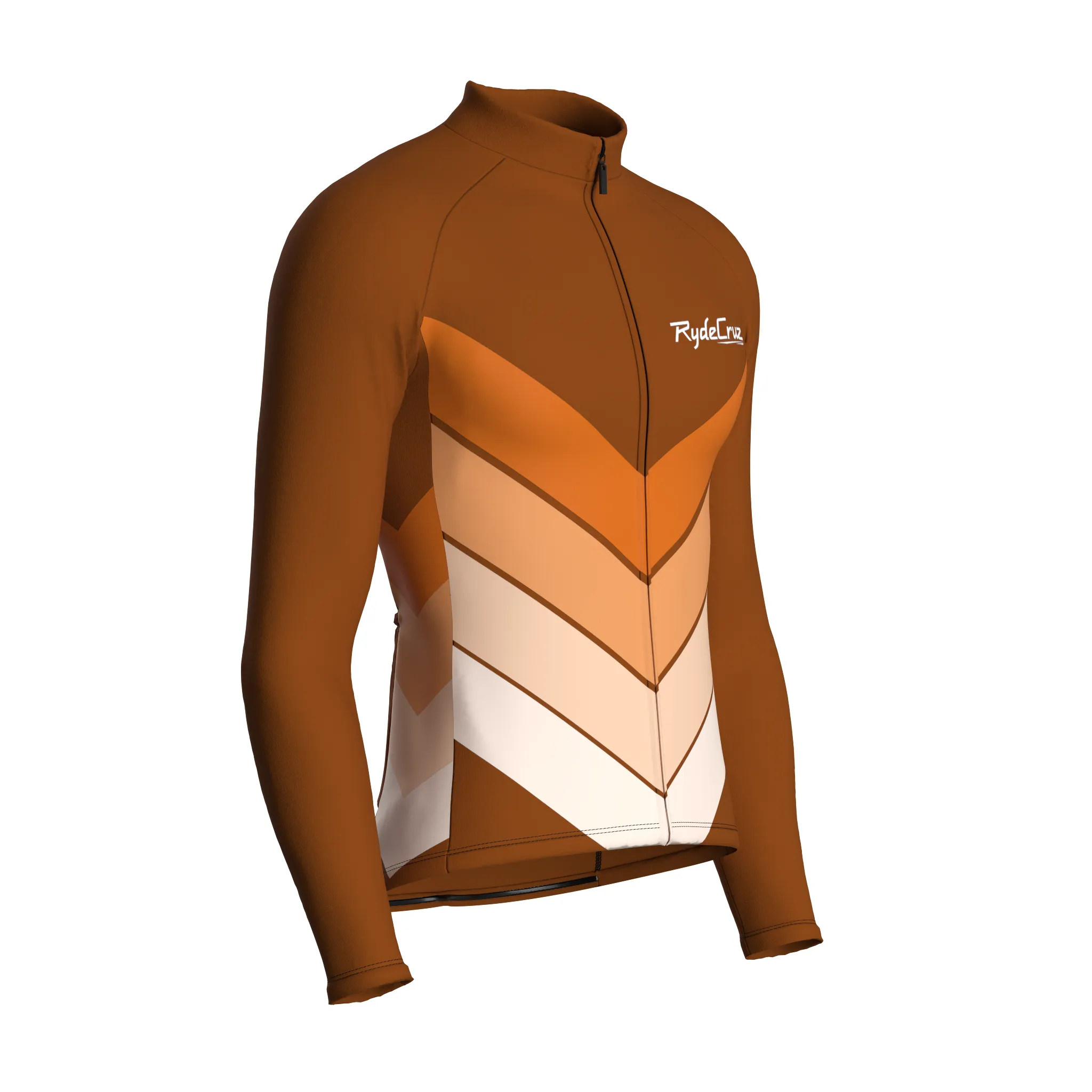 Mecha Shell | Earth Brown Male Long Sleeves Jersey