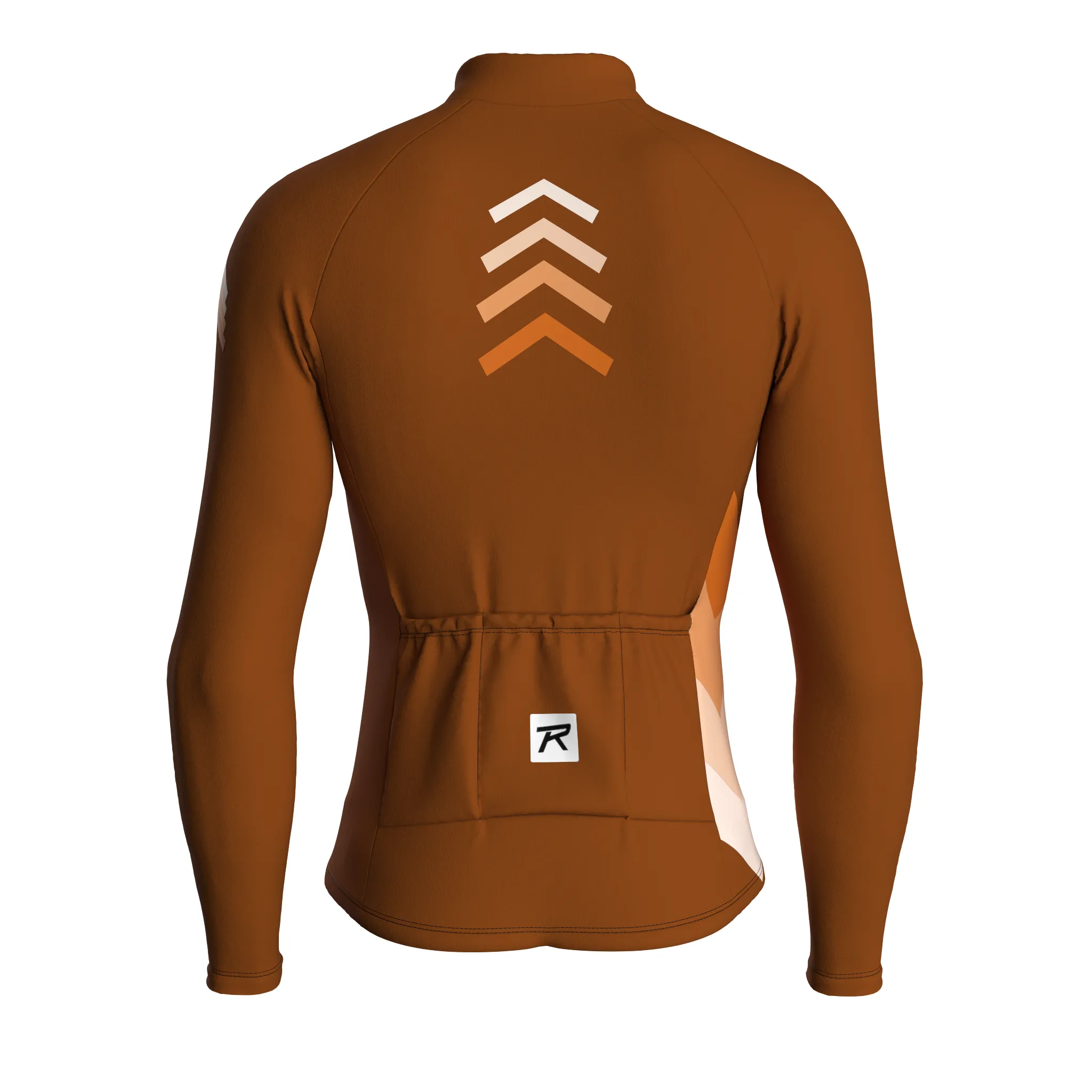 Mecha Shell | Earth Brown Male Long Sleeves Jersey