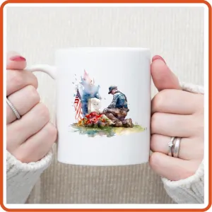 Memorial Day Mugs -11oz Coffee Mug for service personnel. v.12