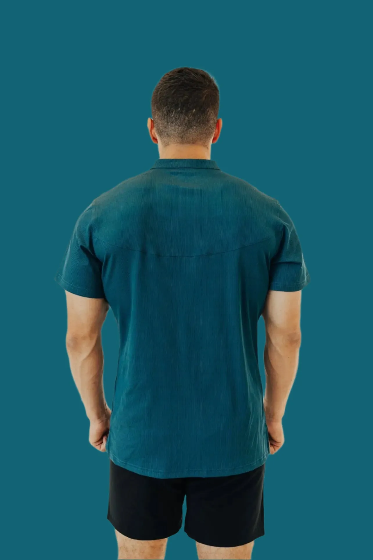 Men’s Ace Short Sleeve Golf Shirt - Titan Blue