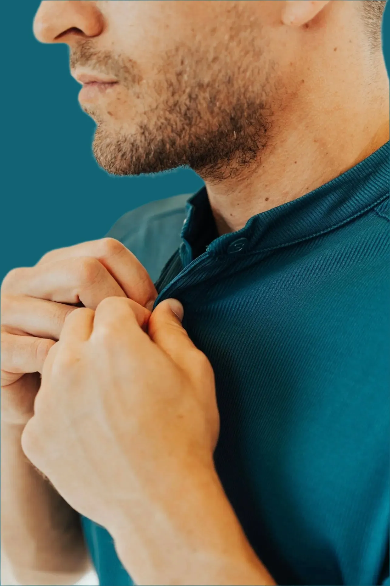 Men’s Ace Short Sleeve Golf Shirt - Titan Blue