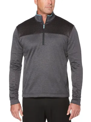 Mens Callaway X Printed Fleece 1/4 Zip Pullover