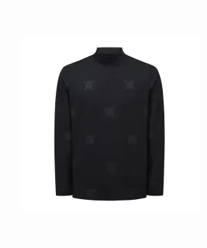 Men's Monogram Logo Baselayer - Black