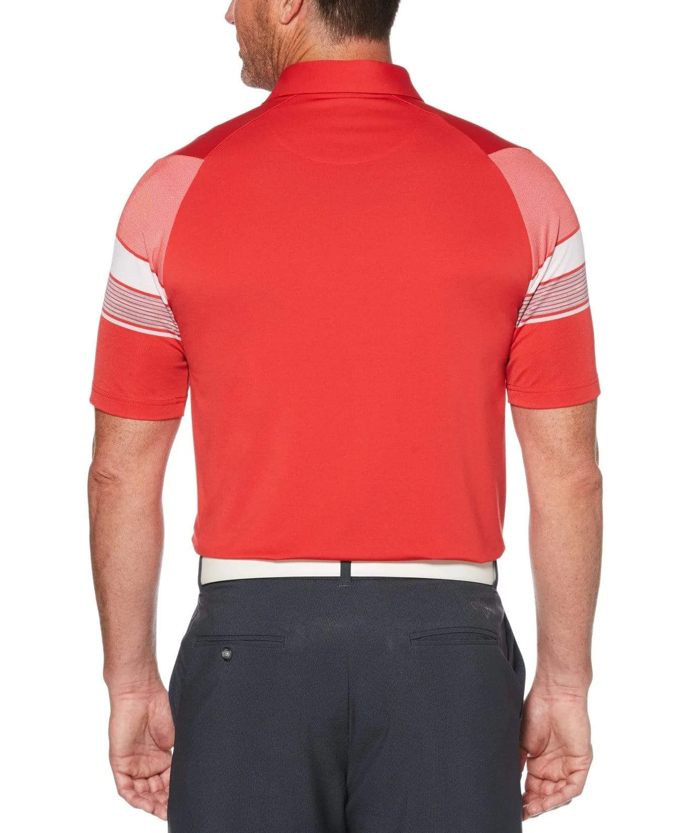 Mens Swing Tech™ Color Block Polo