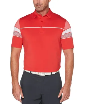 Mens Swing Tech™ Color Block Polo