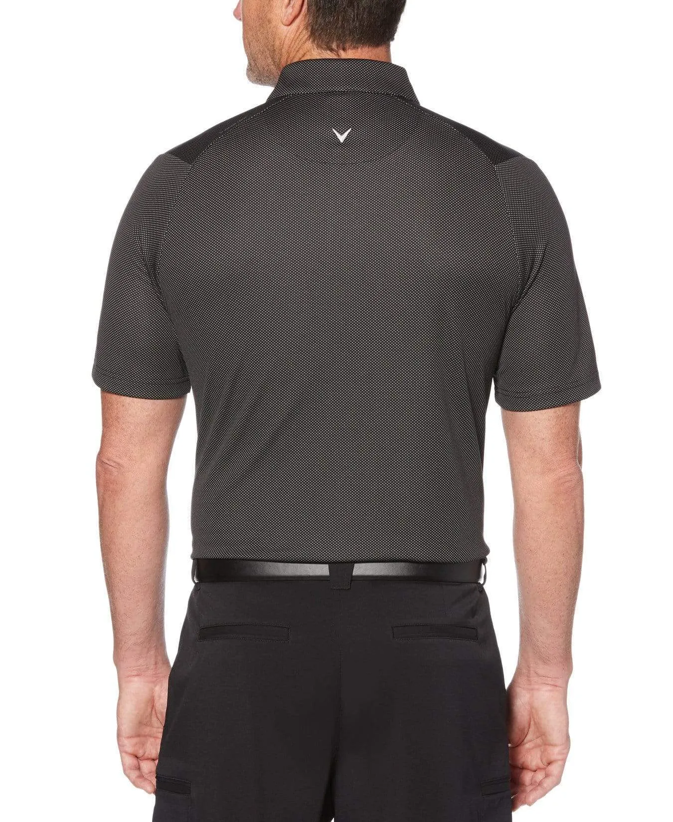 Mens Swing Tech™ Jacquard Polo