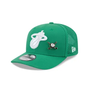 Miami Heat Tee Time 9SEVENTY Trucker Hat