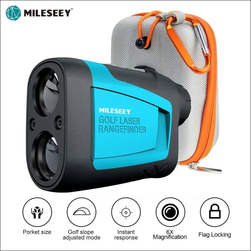 Mileseey pf210 mini golf rangefinder - 600m yard range measurement accuracy - battery-powered