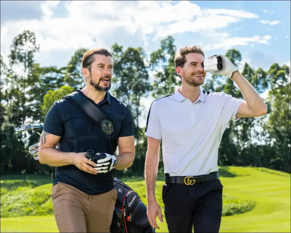 Mileseey pf210 mini golf rangefinder - 600m yard range measurement accuracy - battery-powered