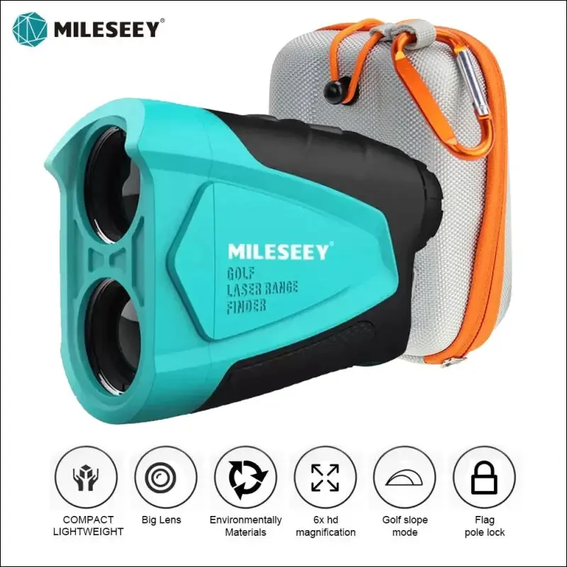 Mileseey pf210 mini golf rangefinder - 600m yard range measurement accuracy - battery-powered
