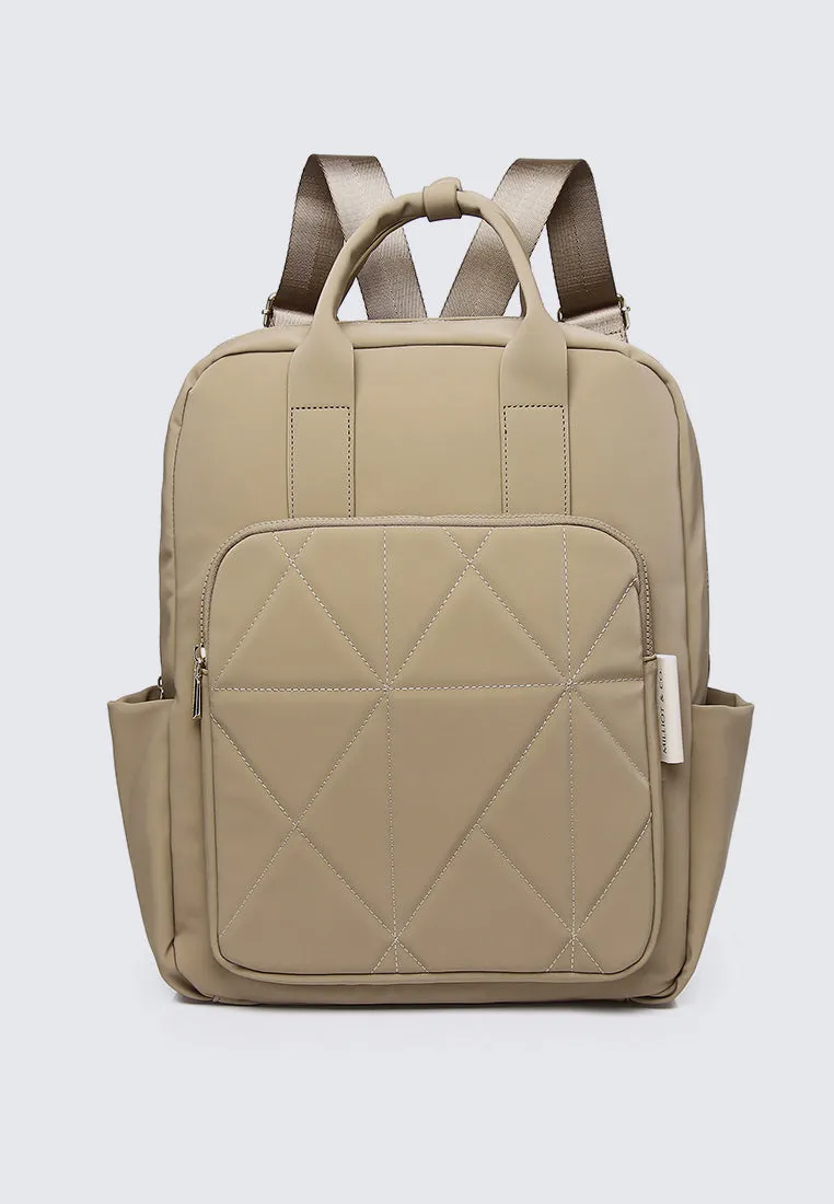 Millie Essentials Backpack (Khaki)