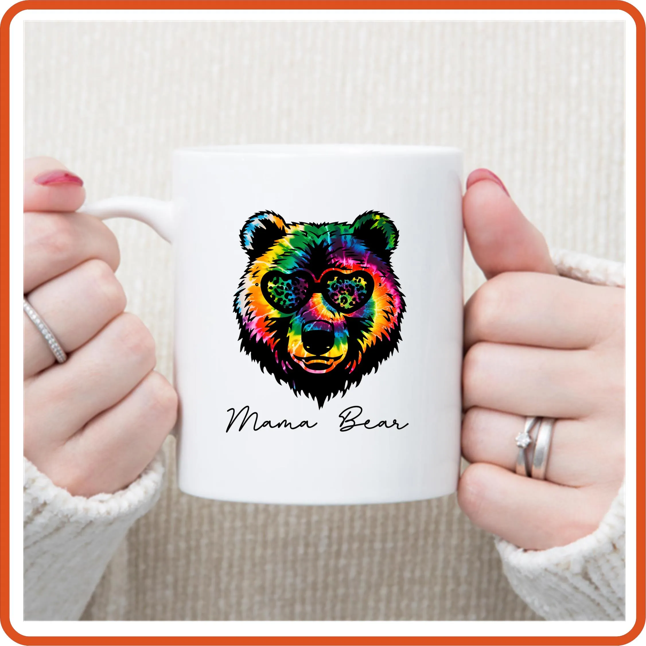 Mother's Day Mugs -11oz Coffee Mug |  Gift | SEC Apparel | Mama Bear