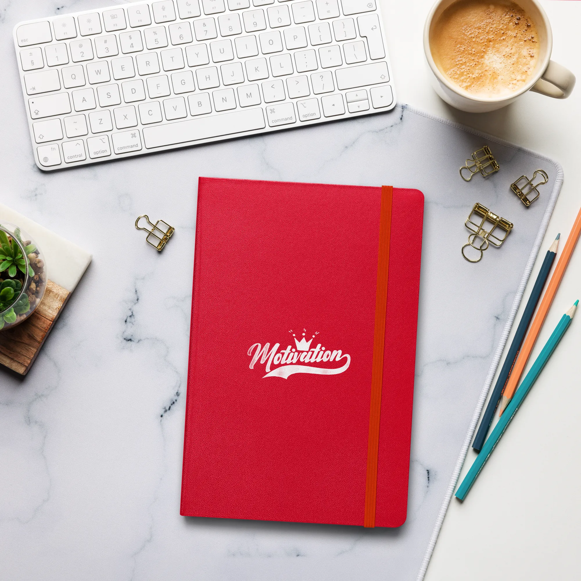 Motivation Hardcover Bound Notebook