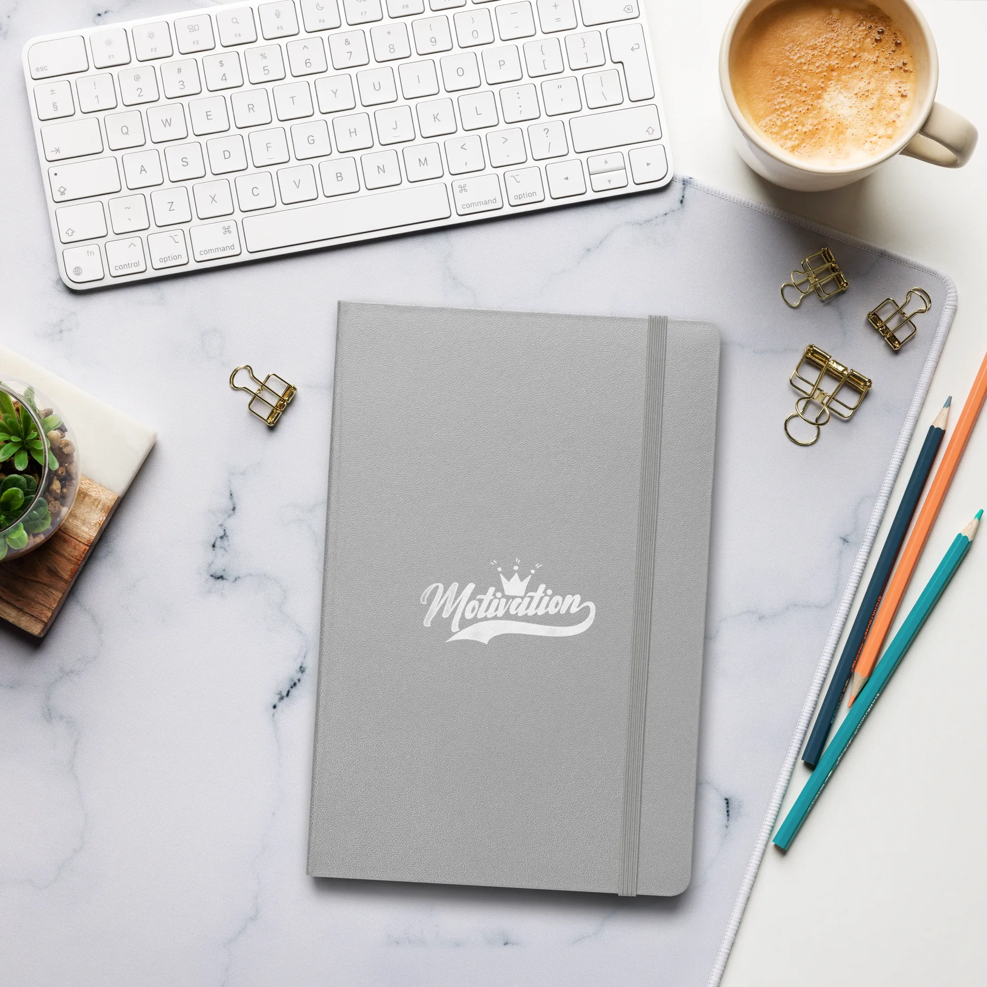 Motivation Hardcover Bound Notebook