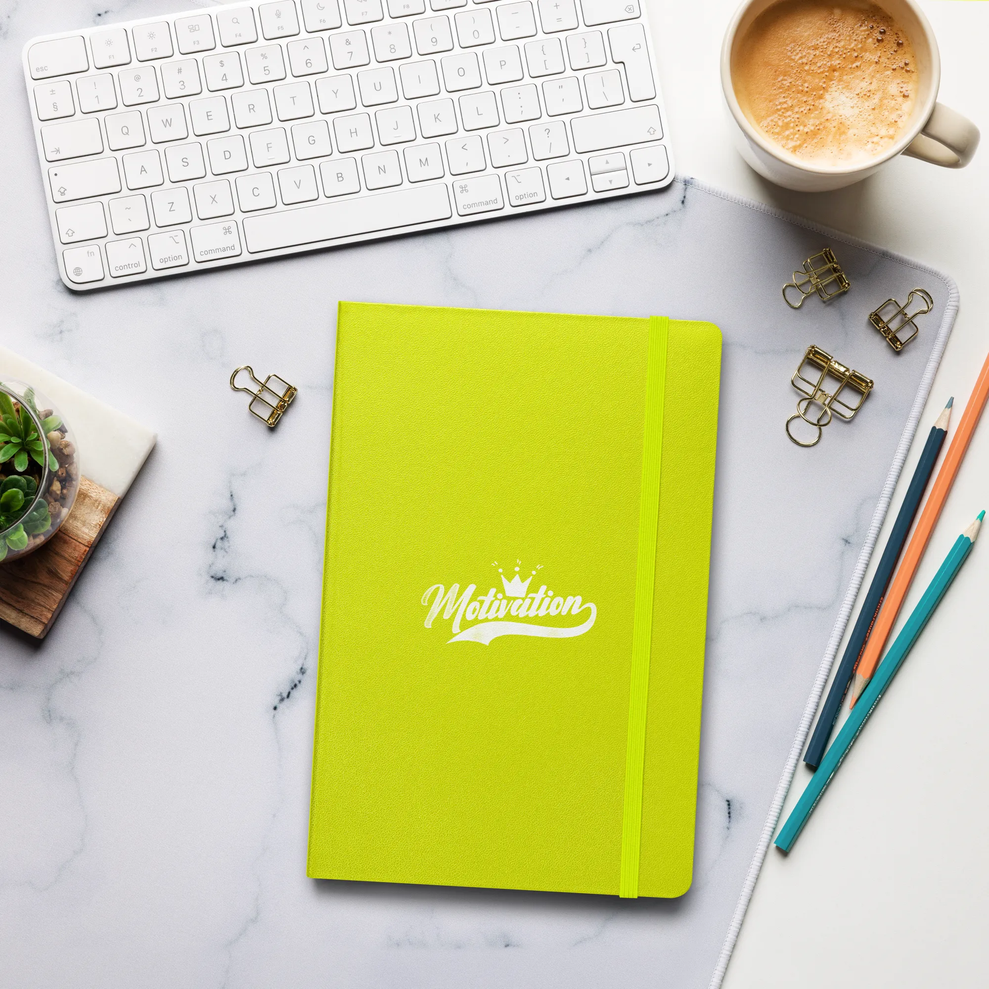 Motivation Hardcover Bound Notebook