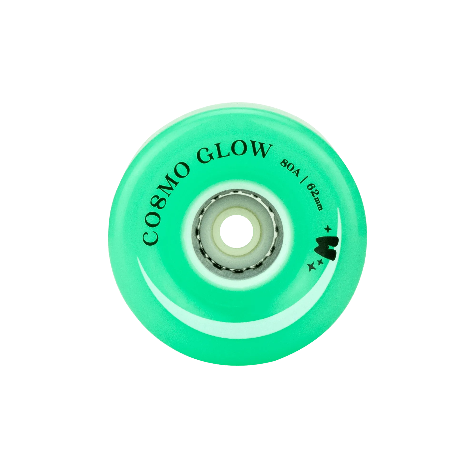 Moxi Cosmo Glow Wheels 62mm 80a 4pk