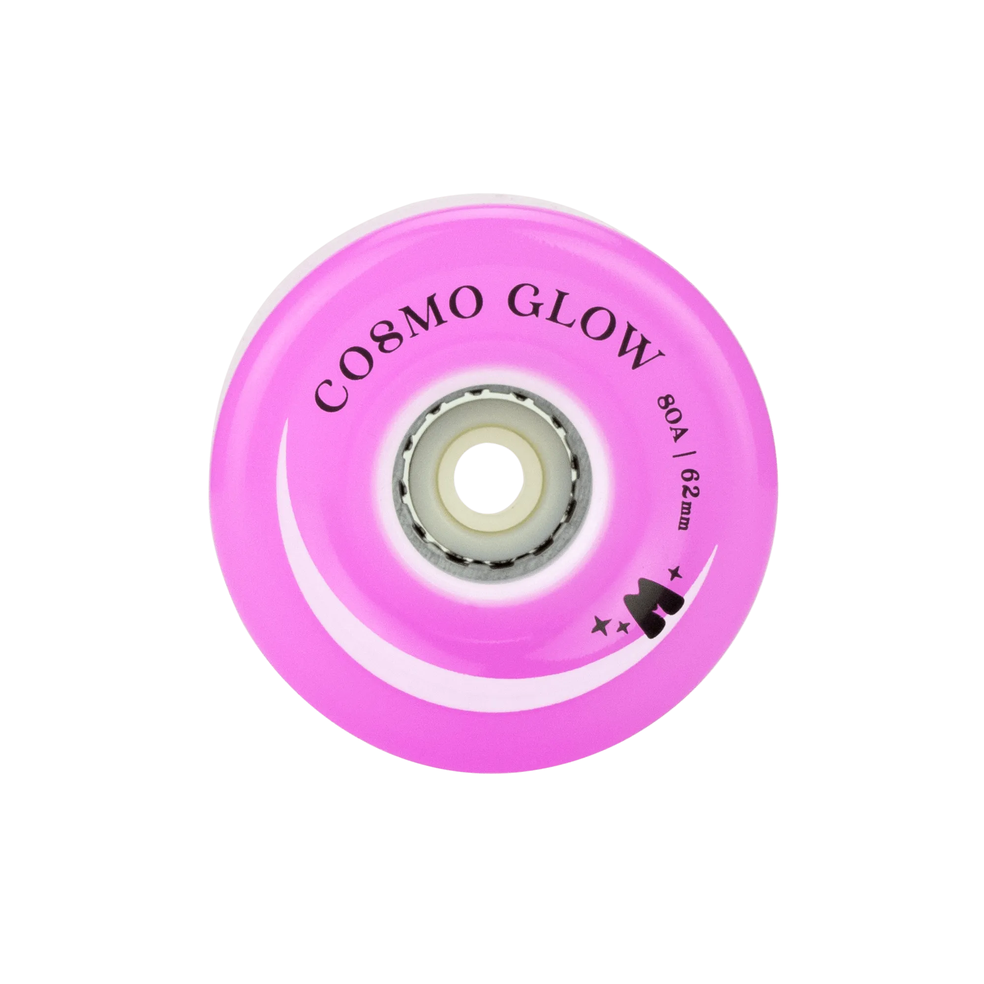 Moxi Cosmo Glow Wheels 62mm 80a 4pk