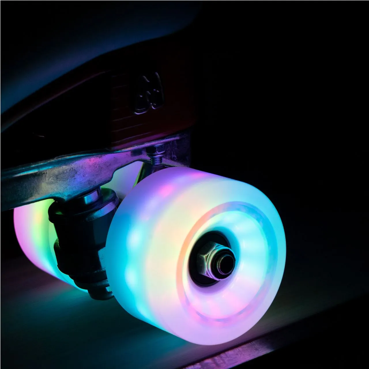 Moxi Cosmo Glow Wheels - White Rain Glow